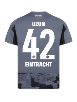 Eintracht Frankfurt Can Uzun #42 Ausweichtrikot 2025-26 Kurzarm Eintracht Frankfurt Can Uzun #42 Ausweichtrikot 2025-26 Kurzarm